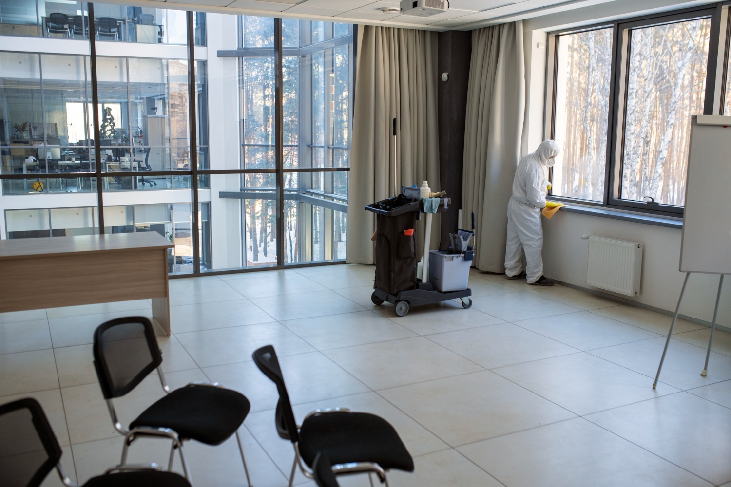 Professional government building cleaning in Edmonton